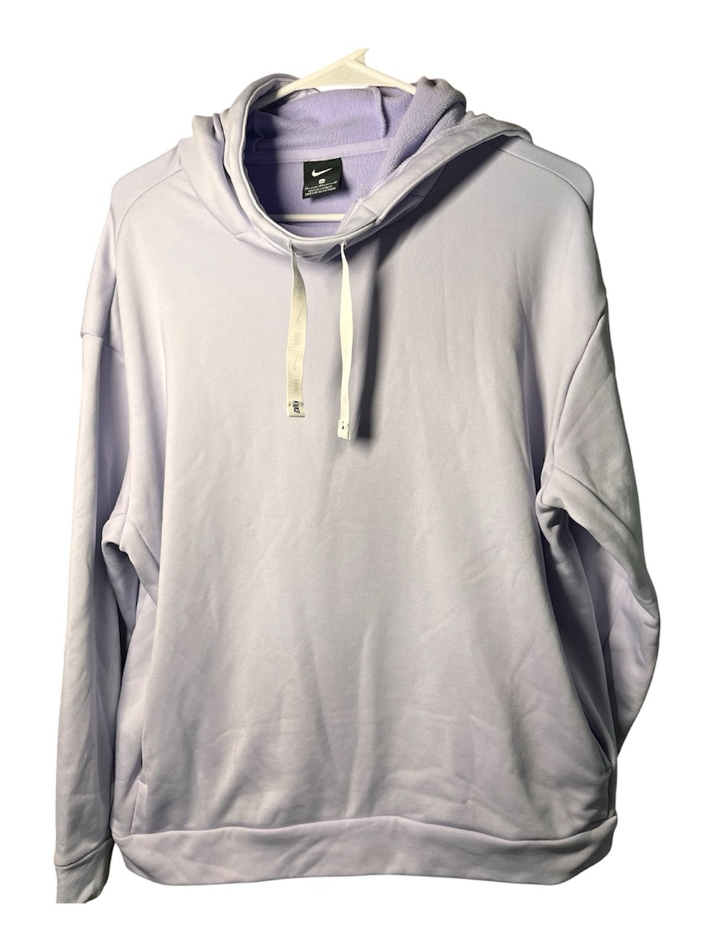 Nike Light Lavender Hoodie with Drawstring